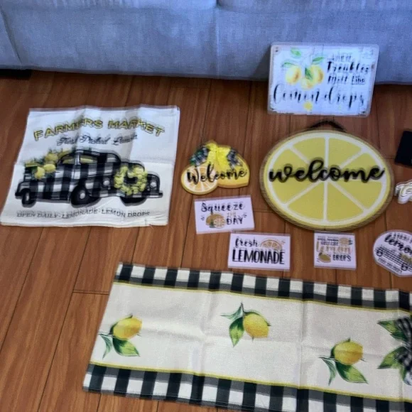 Lemon 🍋 Decorations selling all together
Brand New. Perfect for summer - Picture 12 of 12